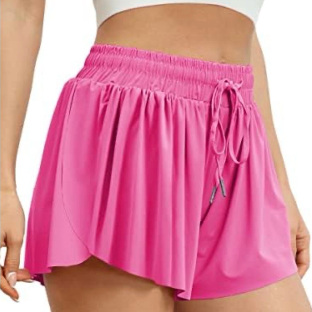Automet medium Vibrant Pink Women's Athletic Shorts